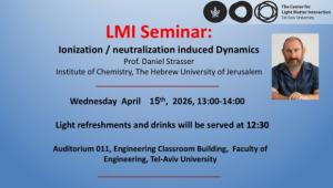 LMI Special Seminar - Prof. Daniel Strasser