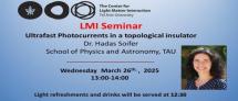 LMI Seminar - Dr. Hadas Soifer